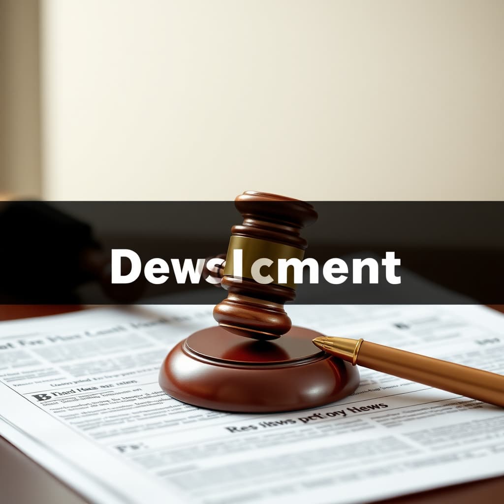 Law document news